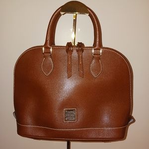 Dooney & Bourke NWOT Saffiano Zip  Zip Satchel